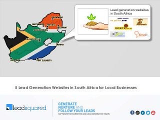 5 Lead Generation Websites in South Africa for Local Businesses
 