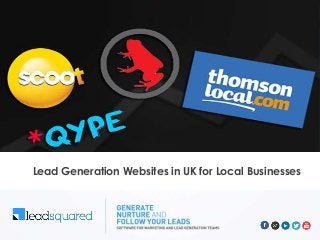 Lead Generation Websites in UK for Local Businesses
 