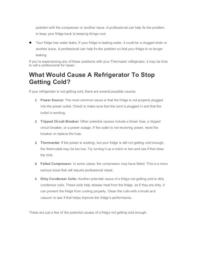 5 Leading Causes of a Refrigerator That.pdf