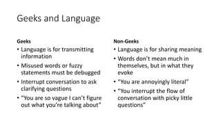 5 leading geeks | PPT