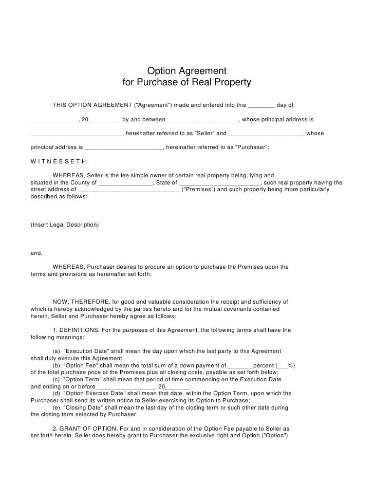 real estate option agreement template sam bell real estate investing strategies real estate option agreement template sam bell real estate investing strategies