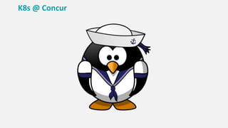 K8s @ Concur
 