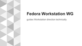 Fedora Workstation | PDF