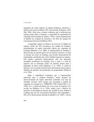 Livro Ecologia e Conservação da Caatinga