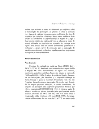 Livro Ecologia e Conservação da Caatinga