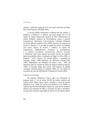 Livro Ecologia e Conservação da Caatinga