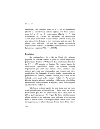 Livro Ecologia e Conservação da Caatinga