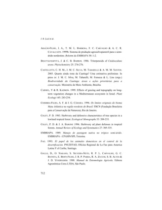 Livro Ecologia e Conservação da Caatinga