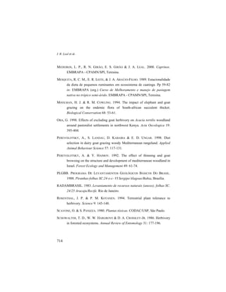 Livro Ecologia e Conservação da Caatinga