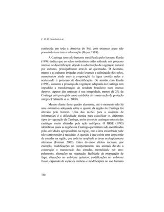 Livro Ecologia e Conservação da Caatinga