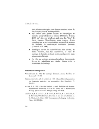 Livro Ecologia e Conservação da Caatinga