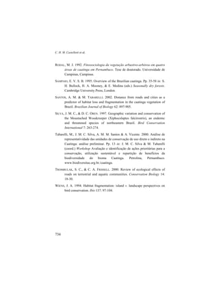 Livro Ecologia e Conservação da Caatinga