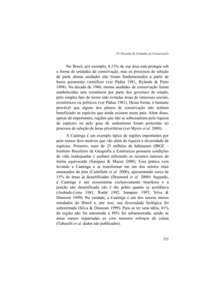 Livro Ecologia e Conservação da Caatinga