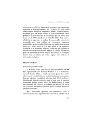 Livro Ecologia e Conservação da Caatinga