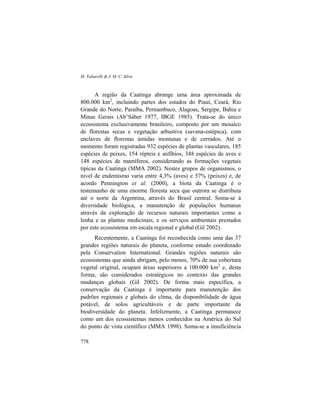 Livro Ecologia e Conservação da Caatinga