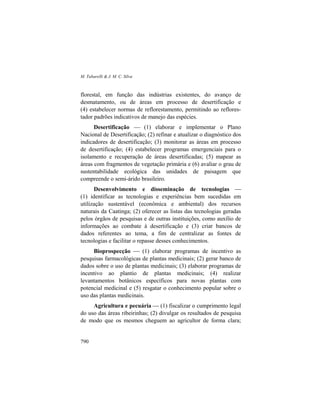 Livro Ecologia e Conservação da Caatinga