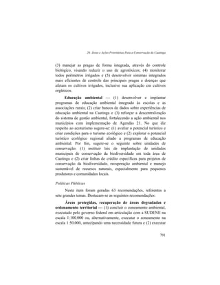 Livro Ecologia e Conservação da Caatinga