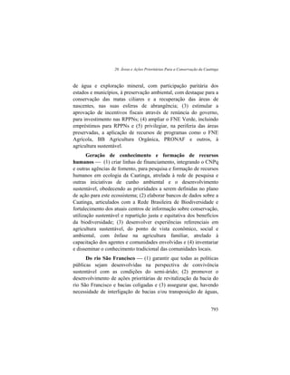 Livro Ecologia e Conservação da Caatinga