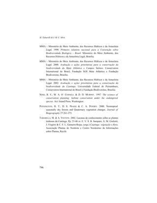 Livro Ecologia e Conservação da Caatinga