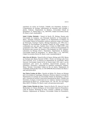 Livro Ecologia e Conservação da Caatinga