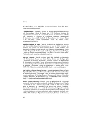 Livro Ecologia e Conservação da Caatinga