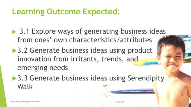 5 lo 3 create new business ideas