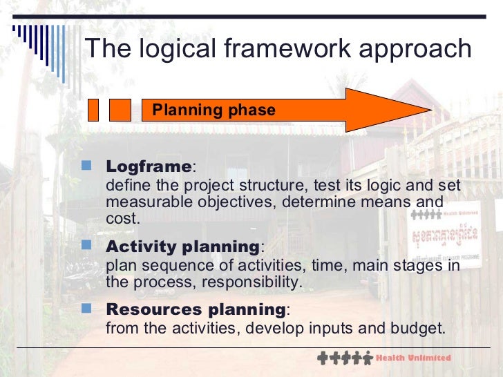 logical framework logical framework
