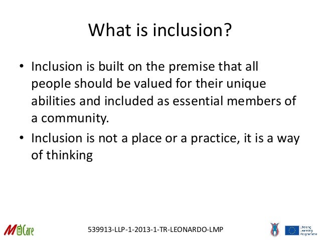 5 M-CARE: Social inclusion
