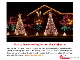 Before You Put Christmas Lights on Your Roof - Elite Remodeling Services