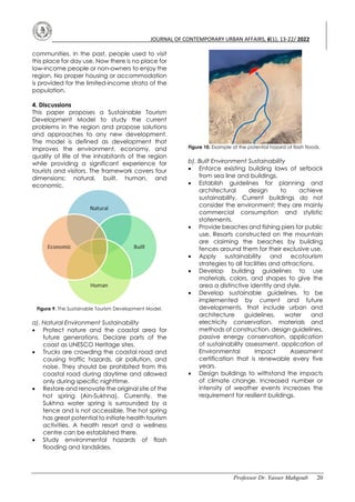Sustainability of Tourism Development in the city of Ain-Sukhna, Egypt ...
