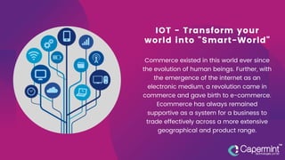 5 Major Benefits of IoT Technology in E-Commerce Industry | PDF