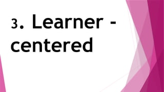 Five Major Principles of ALM for learners | PPTX