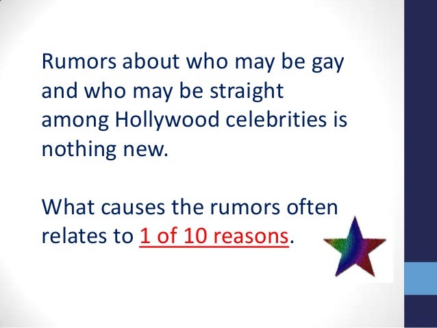 Rumored Gay Celebrities 72