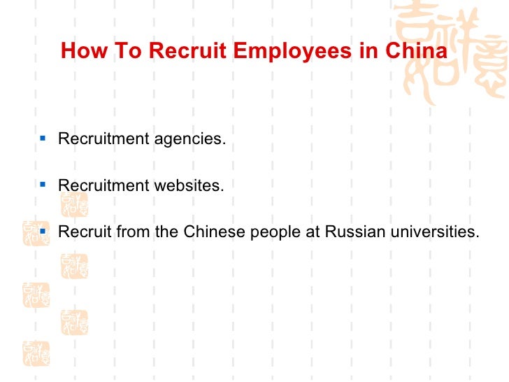 Managing Chinese Workforce Employee Status In China