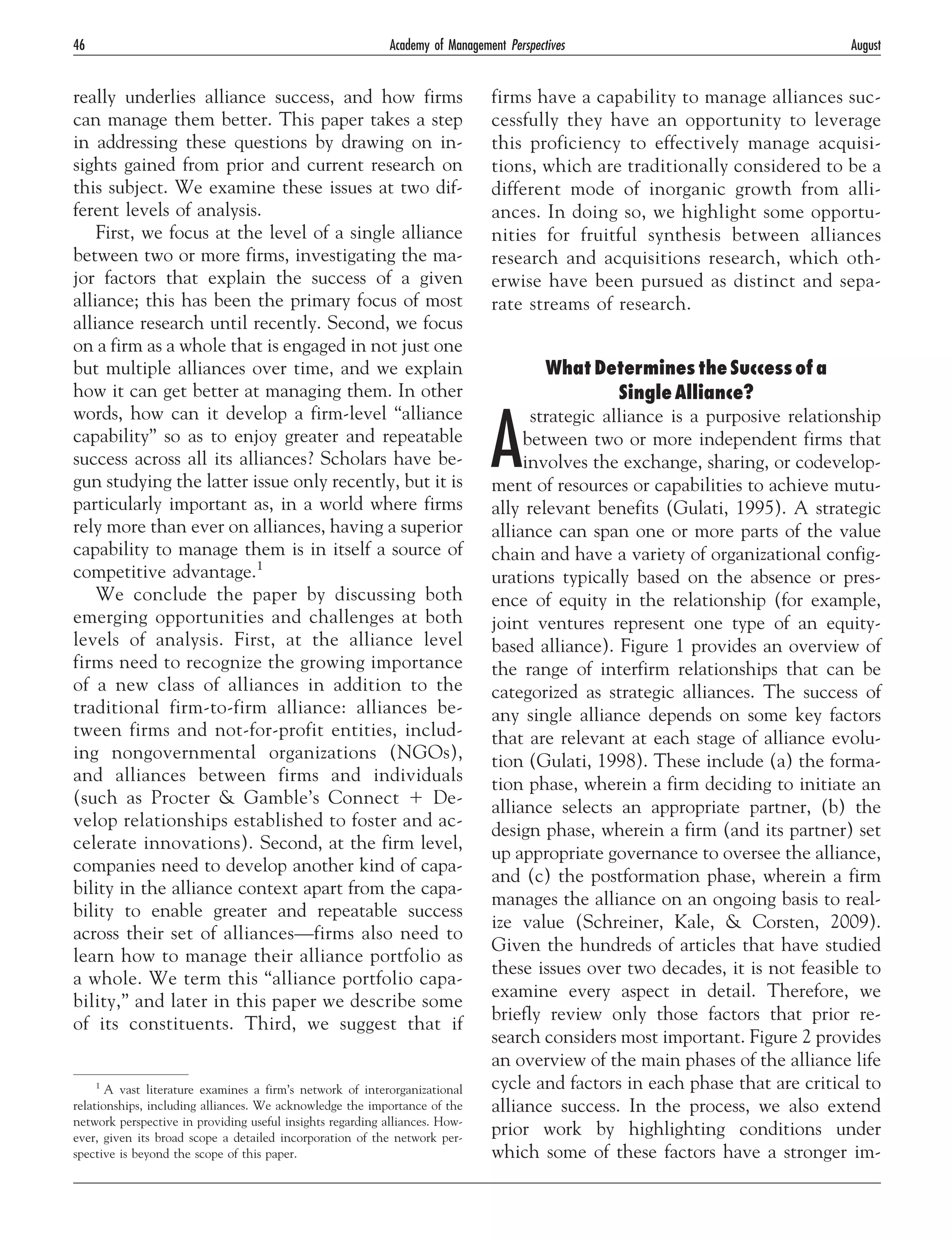 5 Managing Strategic Alliances Pdf