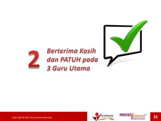 Copy right © 2011 by Prestasi Indonesia 25
 