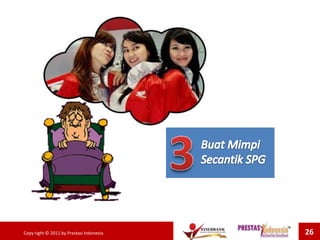 Copy right © 2011 by Prestasi Indonesia 26
 