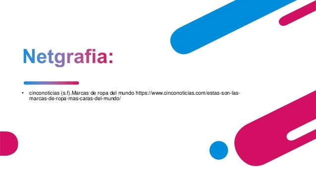 5 marcas mas vendidas de ropa