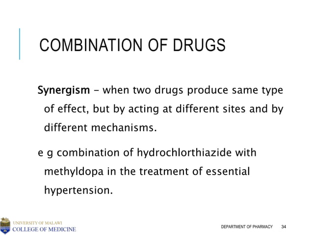 5 mechanisms of drug action | PPT | Chemistry | Science