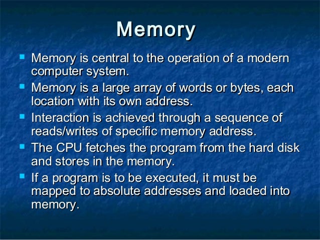 Memory Management in OS