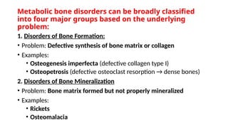 Comprehensive Overview of Metabolic Bone Diseases and Their Management ...
