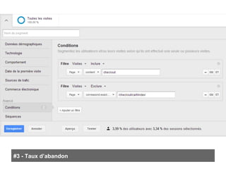 #3 - Taux d’abandon