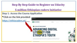 Step-by-Step Guide to Register for Ethiopia's 5 Million Coders ...