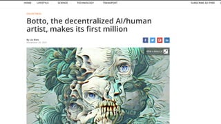 Nvidia Gaugan2


https://www.nvidia.com/en-us/research/ai-demos/


A utilização de AI na Nvidia é utilizado para auxiliar na criação de arte
generativa e procedural, desde canvas em 2d até musica e poesia.
 