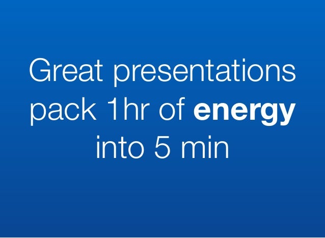 5 minute presentations 5 minute presentation