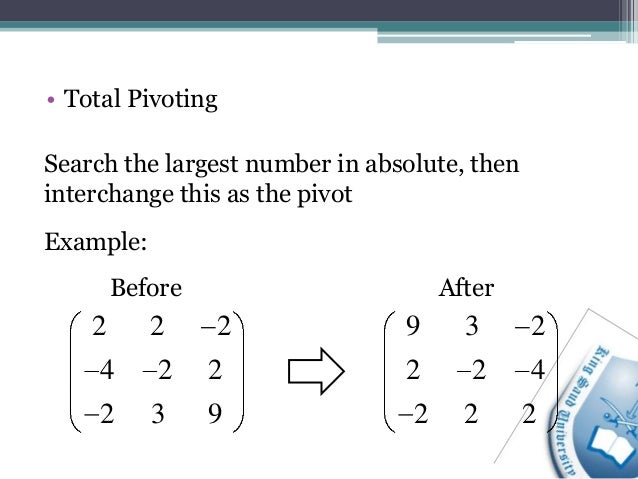Gaussian Elimination Method