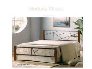 Modena Classic
Кровать двуспальная RITA
 