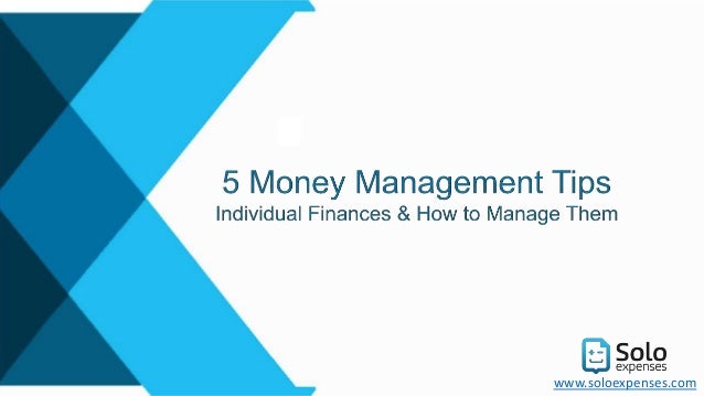 how to manage financial
