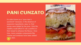 5 Most delicious Sicilian Street Foods PDF Desserts and Baking