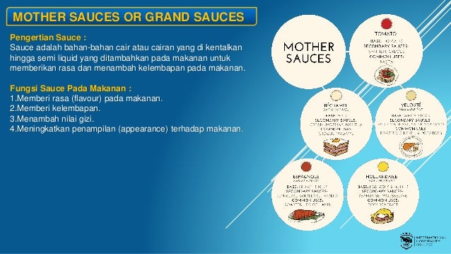 5 mother sauces